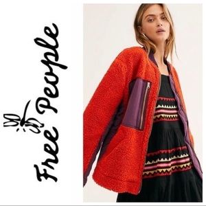 Free People Rivington Sherpa jacket